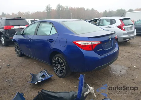 2014 Toyota Corolla S Plus from USA, damaged, VIN 2T1BURHE6EC148653